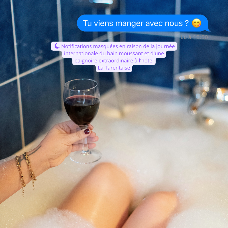08.01 - Journée internationale du bain moussant